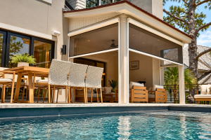 Express Sunrooms Motorized Screens