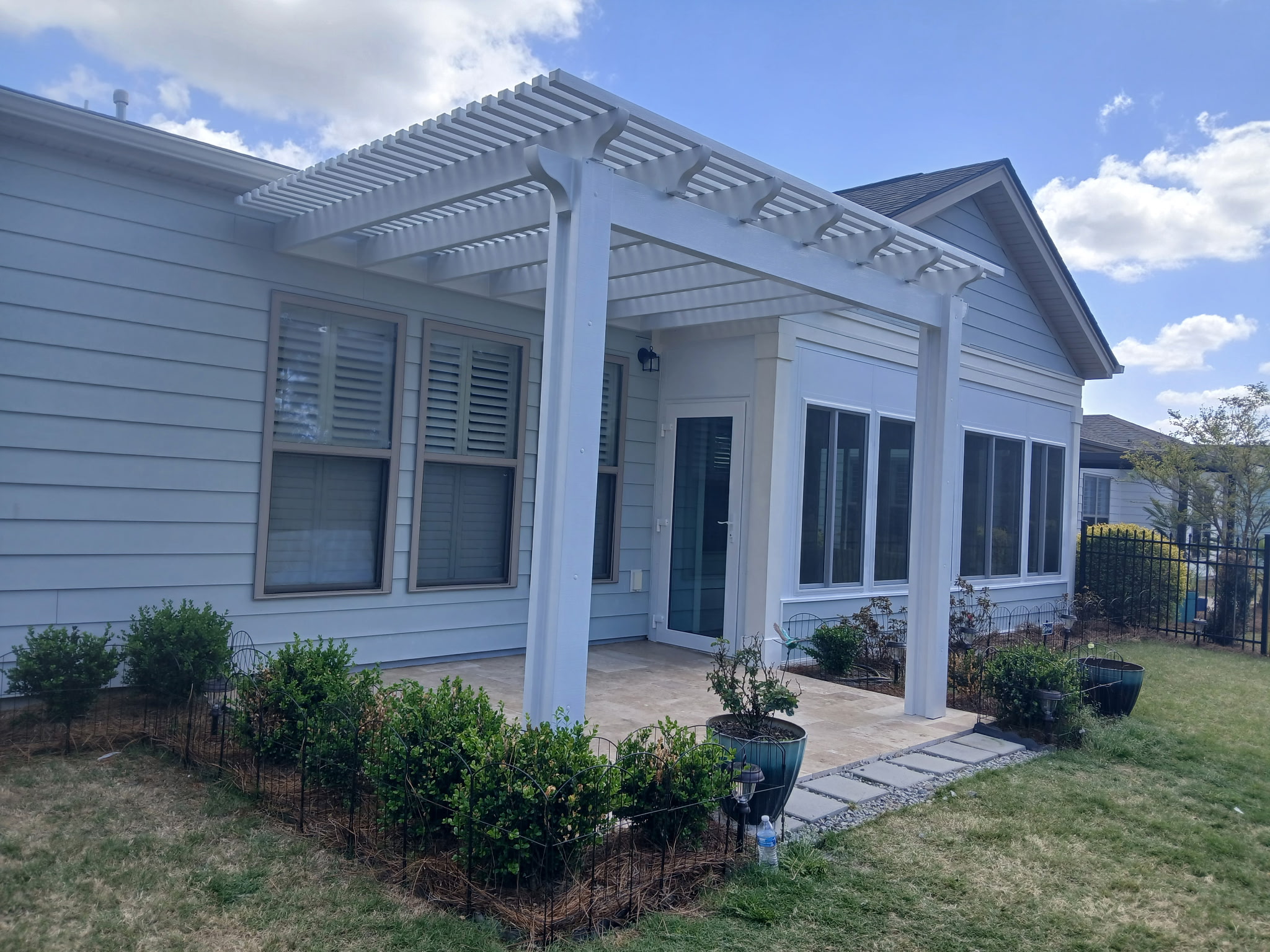 After image of Sunroom & Pergola Addition in Summerville, SC project